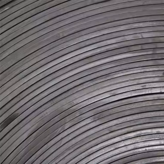 Bande transporteuse en caoutchouc plate résistante au feu de la chaleur de l'huile de prix industriel