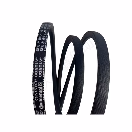 Banded Cogged Raw Edge Joint d'entraînement en caoutchouc EPDM agricole Kevlar Aramide CVT Transmission de puissance de moto Courroie en V H3vx H5vx H8vx Hxpa